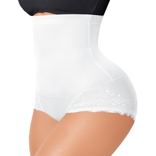 Image of Werena Tummy Control Shapewear Underwear for Women High Waisted Body Shaper Panties Shaping Briefs