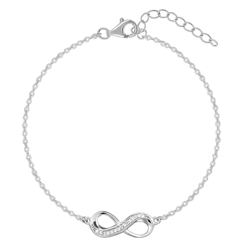 Image of GIVA 925 Silver Unbreakable Bond Bracelet, Adjustable | Gifts for Women and Girls | With Certificate of Authenticity and 925 Stamp | 6 Months Warranty