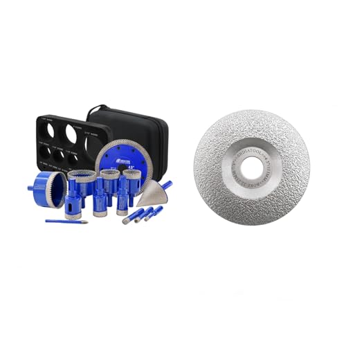 Set de brocas diamantadas para cerámica y mármol miniatura 1