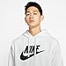 Nike Mens Futura Sweatshirt Fitness Hoodie White XXL