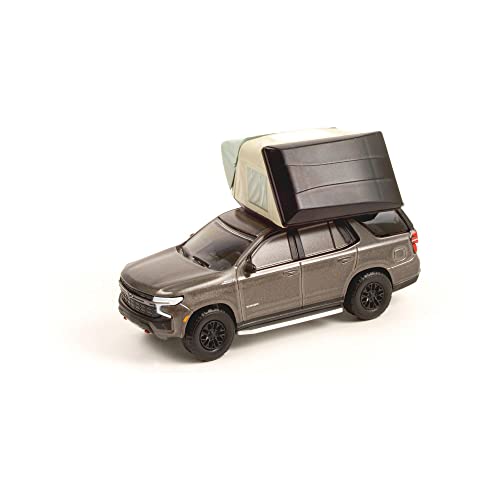Modelo Chevy Tahoe Z71 2021 1:64 Gris