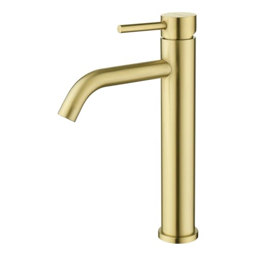 bathroom sink faucets gold