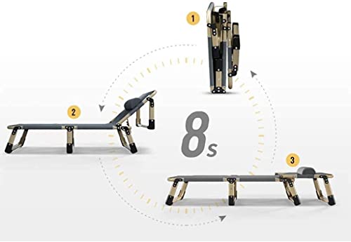 Chaises longues jardin pliables avec dossier inclinable multiposition
