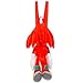 Sonic The Hedgehog Knuckles The Echidna Plushie Backpack Set - Bundle with 18