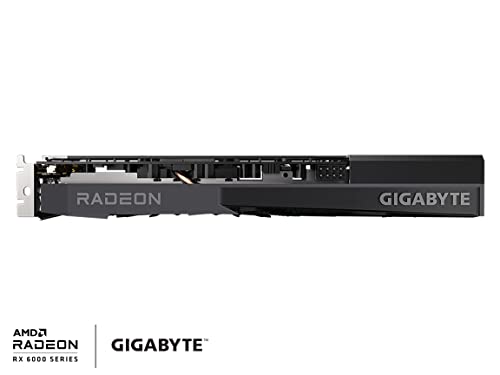 Image of GIGABYTE Radeon RX 6650 XT Eagle 8G Graphics Card, WINDFORCE 3X Cooling System, 8GB 128-bit GDDR6, GV-R665XTEAGLE-8GD Video Card