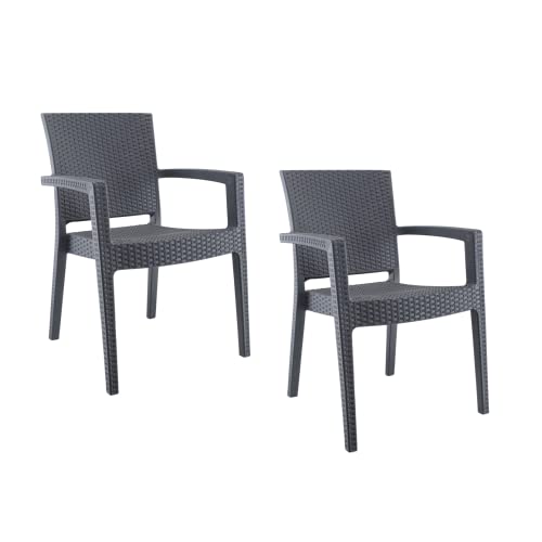 Mediawave Store - Set Sedie da Giardino, NARCISO