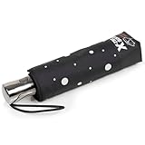 Isotoner X-tra - Paraguas antivuelco sólido ultra resistente al agua, ST