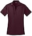 Joe's USA Ladies Silk Touch Golf Polo Shirt-L-Maroon