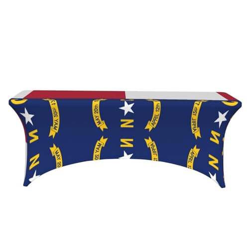 Nappe de table élasthanne Caroline du Nord extensible 1,8 m fête - 3