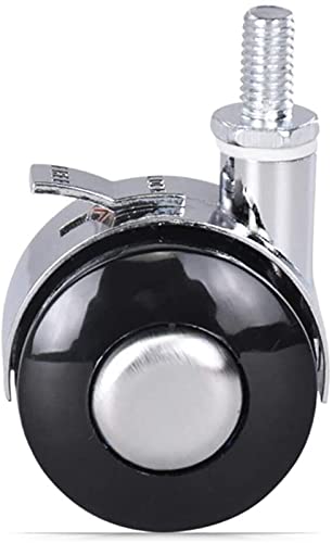 Roulette pivotante pour roulettes de meubles de chariot M8 - 6