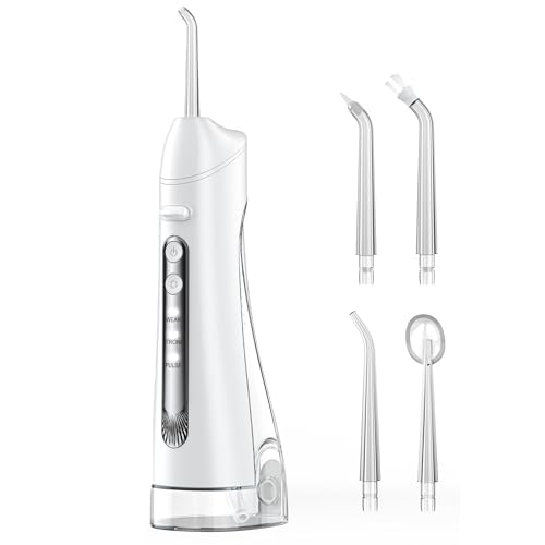 Water Flosser, Water Dental Flosser Pick for Teeth, IPX...