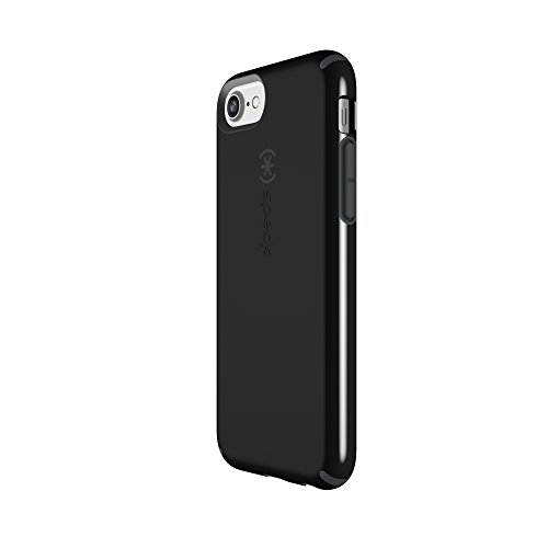 Speck Products CandyShell Cell Phone Case for iPhone 8 (Also fits 7/6S/6) - Black/Slate Grey (103161-B565)