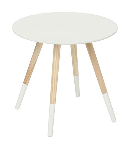 ATMOSPHERA CREATEUR D'INTERIEUR Table Basse Design Moderne - Idéale pour Toute pièce de la Maison - Coloris Blanc