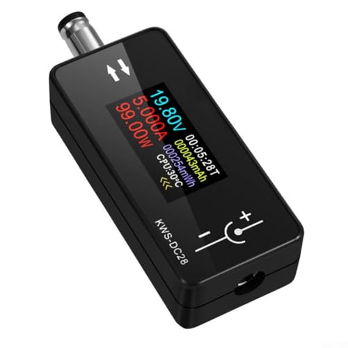 KWS DC28 Compteur d'analyse de tension et de courant avec...