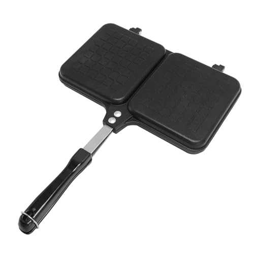 Sartén para sándwich doble de aluminio Socobeta 9,6x6,3 pulgadas 6
