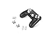 Produktbild Supremery Alu Buttons für Playstation 4 Dualshock Controller Aluminium Buttons Kappen Thumbsticks Ersatzteile Zubehör für PS4 (Bullet Silber)