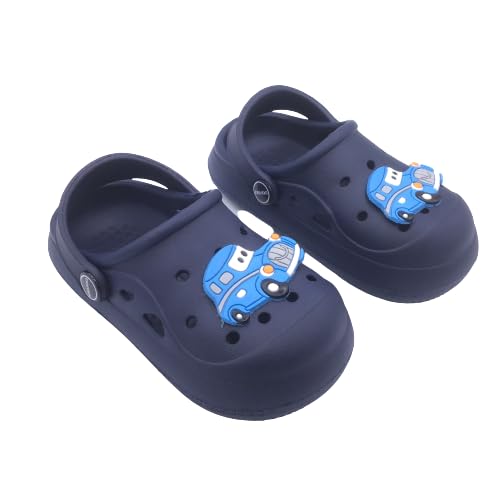 KRAKKI Toddlers Toy Car Applique Clogs EU24 Navy (B0CCMXNM2X) Amazon Price History, Amazon Price Tracker