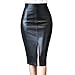 KEERADS FEMME Mini Jupe Moulante DéContractéE en Similicuir DéContracté pour à La Mode Crayon Tulle Cuir Longue Courte Sexy Culotte Taille Haute Moulante Bodycon Hanche Jupe