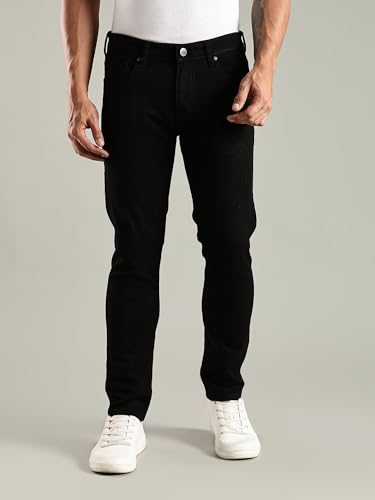 Image of Thomas Scott Men's | Mild Fade | Slim Fit | Denim | Regular Wear | Stretchable | Casual Jeans for Men