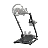 CLIECO レーシングコックピット 折りたたみ式 ゲーミングコックピット 金属製フレーム 高性能 安定性 ハンコン ステアリング シフター対応 PS4 PS5 Xbox PC Logitech Thrustmaster Fanatec対応 コンパクト 主要ハンドルコントローラー対応 ゲーミングアクセサリー