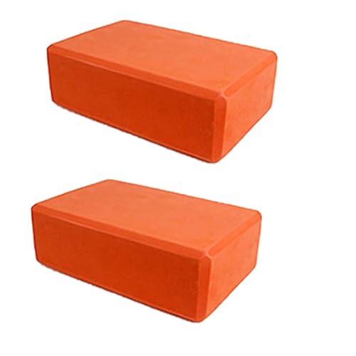 1��/2�Z�b�g���K�u���b�N ���K�� ���K���[�N�X 23cm*7.5cm*15cm �u���b�N �s���e�X�c�[�� �����xEVA�f�� �l�C �ϏL�� �h���� �|�[�Y�⏕ �o�����X�⏕ �̗͉��P �_����� ���K���S�� ���K�Ԃ���� �y�� �S9�F (�I�����W,�Q�Z