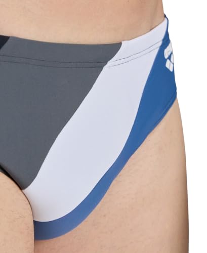 ARENA Feel Men's Waves Profile Swim Brief Stretchy Waterfeel Swimsuit Pool Beach Swimwear Sporty Comfortable Bathing Suit4