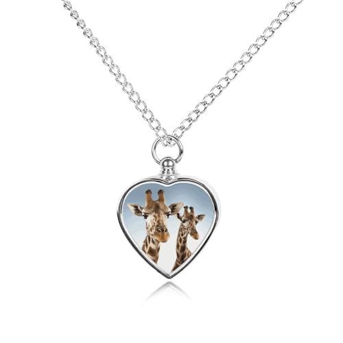 Collier urne funéraire pour cendres pendentif cœur violet chat et chien