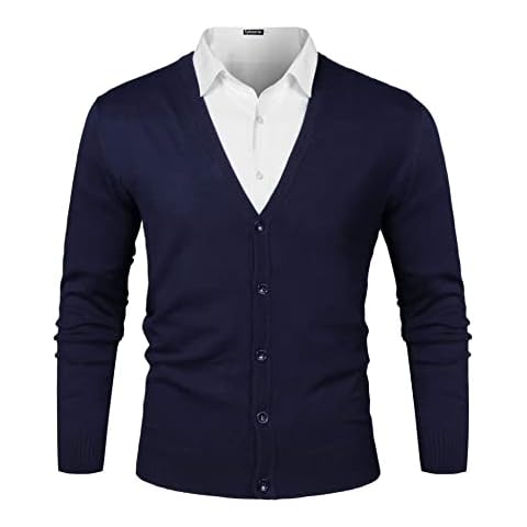Cardigan Sykooria Homme Coton Épais Cover