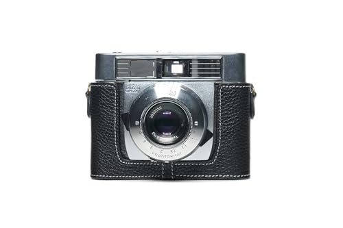 Housse photo Zeiss Ikon Symbolica en cuir noir pour voyage urbain