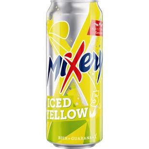 Mixery iced yellow Bier + Guarana, 24er Pack (24 x 0.5 l) EINWEG