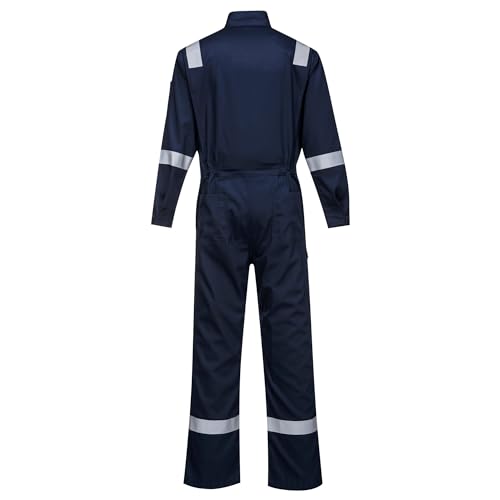 Portwest FR94 Bizflame 88/12 Iona Flame Resistant Long Sleeve Overall Fire Retardant Workwear Coverall