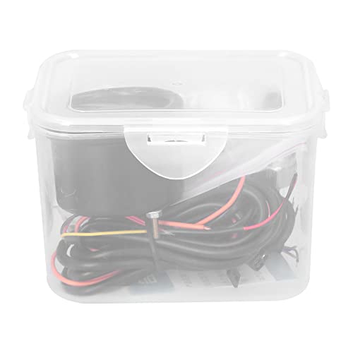 Manomètre de pression d'air LED 220Psi HUIOP avec double capteur de suspension 1/8 NPT - 4