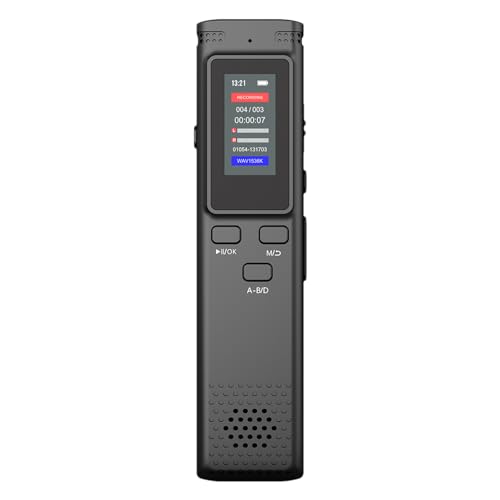 Pluma grabadora, Pluma grabadora de voz, Pluma de grabación de audio, Gran capacidad, Pluma de grabación de reproducción MP3, reducción de ruido de la grabadora de voz,