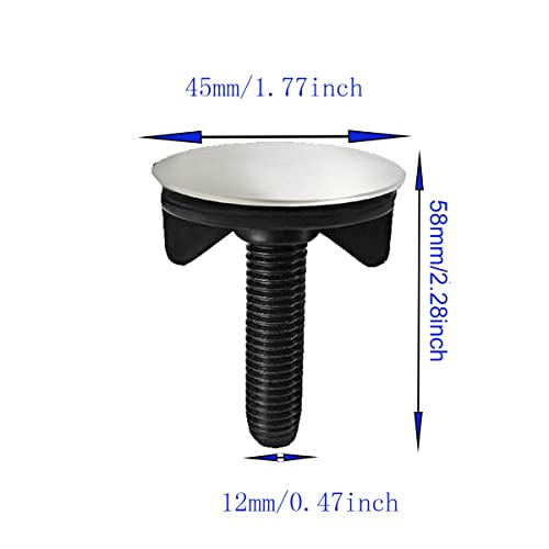 2 Pieces Faucet Hole Cover Sink Hole Cover Kitchen Sink Tap Hole Cover Soap Dispenser Cover（0.47 To 1.57 Inch In Diameter） #TOP1