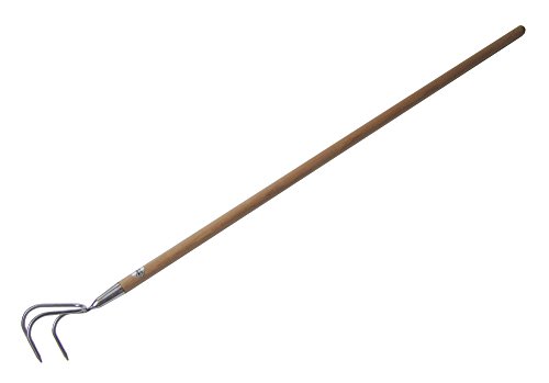 Wilkinson Sword 422489 1111119W Stainless Steel 3-Prong Cultivator