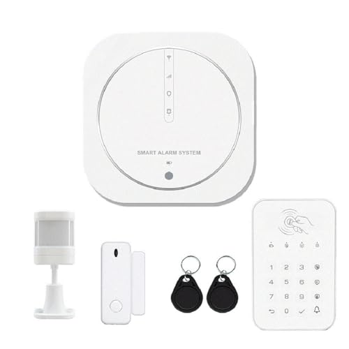 Alarma WIFI y GSM multifunción de red dual sin pantalla para hogar 2