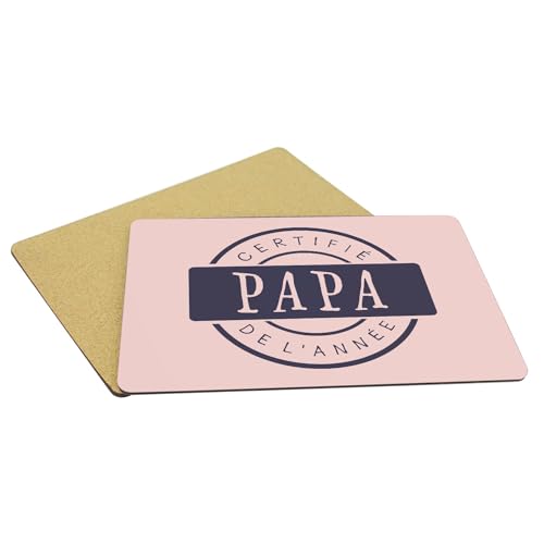 Napperons rose souples avec dessous liège pour protéger votre table - 5