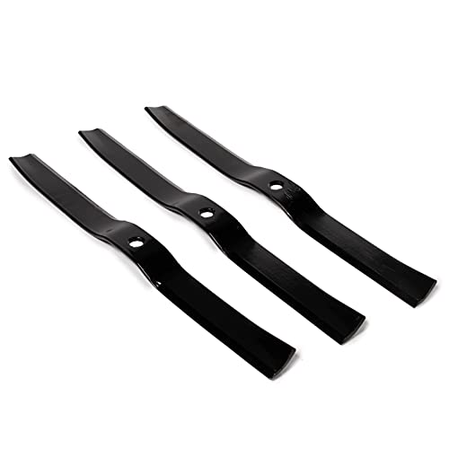 Titan Attachments 3 Pack 72" Finish Mower Replacement Blades, Landscaping Lawn Maintenance #TOP12