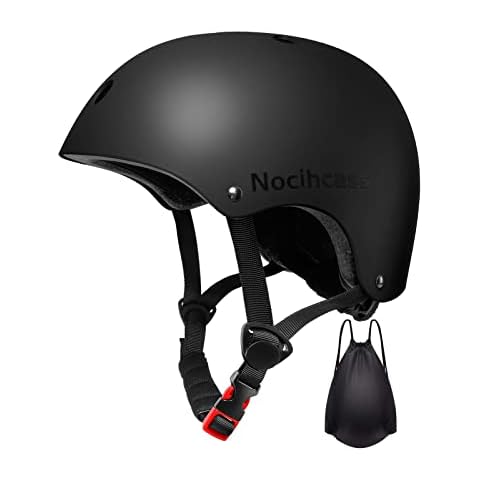 Skater Helmet, Bicycle Helmet for Children, Teenagers and Adults, CPSC Certified Children's Bicycle Helmet, Robust Bicycle Helmet with Adjustable Strap for Everyday Use, Skating, BMX or Longboarding Cover