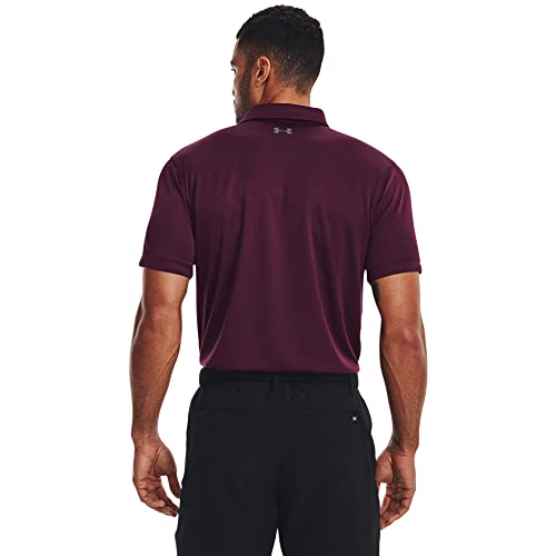 Image of Under Armour Men's Polyester Solid Tech Polo | T-Shirt | 1290140-001