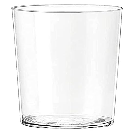 H&h set 6 bicchieri starck in vetro trasparente cc 350