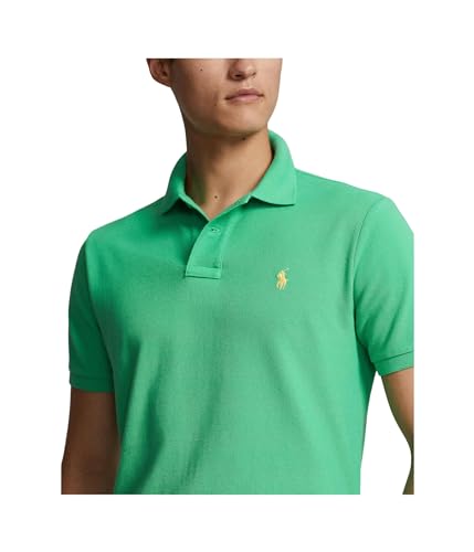 Image of Polo Ralph Lauren Men's Custom Slim Fit Mesh Polo Shirt