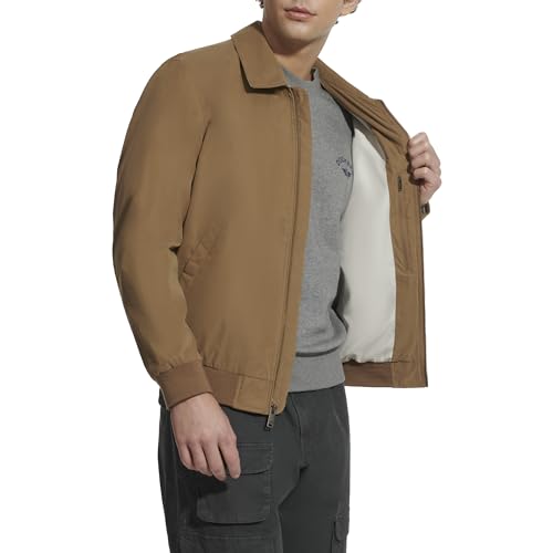 Image of Dockers Men's Microtwill Golf Bomber Jacket