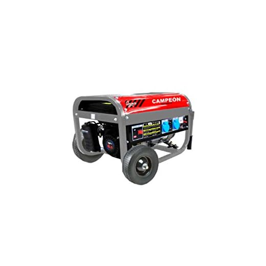 CAMPEON - Generador Eco200 6,5 Hp 4T Campeon 2,5 Kva