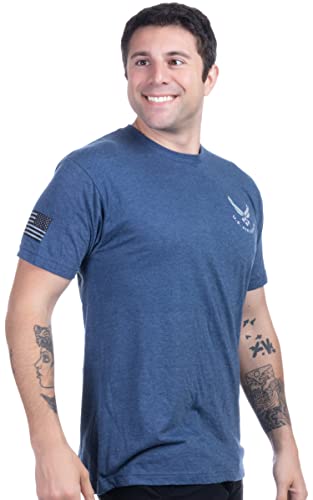 Ann Arbor T-shirt Co. U.S. Air Force | Licensed United States Airforce Shirt, USAF Airman Veteran...