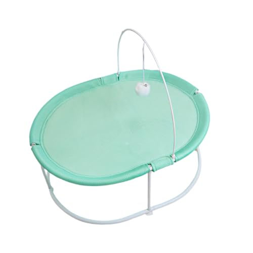 Figoday 犬 猫 ペット 猫ベッド ペットベッド ハンモック 猫ハンモック 通気性 猫用 ペット用品ねこ ネコ キャットハンモック 猫用 小型犬用 猫ベッド ハンモック キャットマット (グリーン)