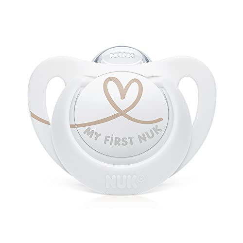NUK Chupeta Star Newborn Neutral Silicone S0