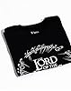 The Lord Of The Rings Mens T-Shirt | Adults Womens Movie Logo Black Top | LOTR Merchandise #2