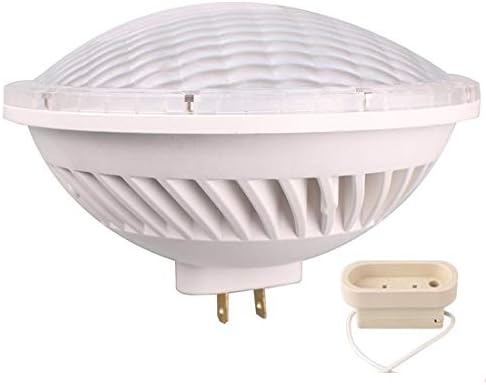 BAOMING PAR56 WFL LED Bulb Neutral White (4000~4500K) Replace Standard PAR56 300 Watt Halogen Light 28W 120°Deg AC/120V Base Type: GX16D