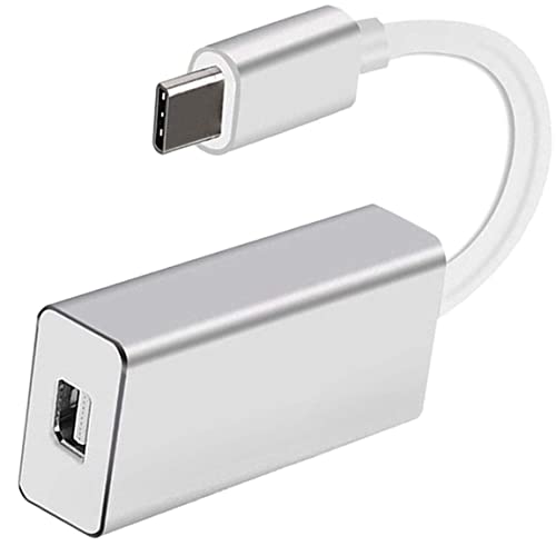 Ulyris USB C - Mini DisplayPort ϊA_v^ USB 3.1 Type C to Mini DPT|[gIX?X USB C to Mini Displayport ϊA_v^~jfBXvC|[gDP4K USB3